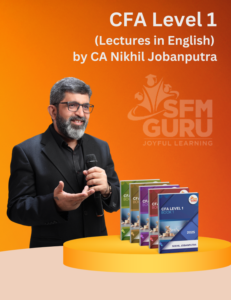 CFA Level 1 (2025 Exams) Live cum Recorded Classes (English)